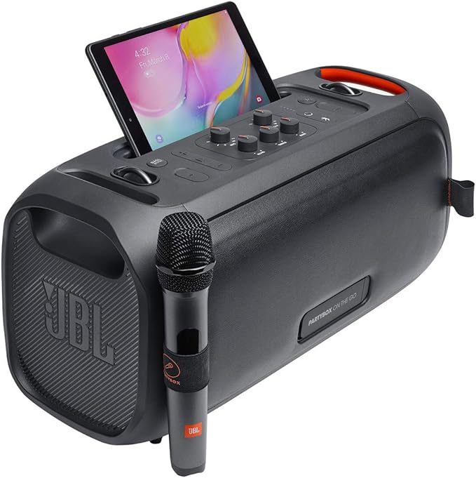 JBL PartyBox On-The-Go Powerful Portable Bluetooth