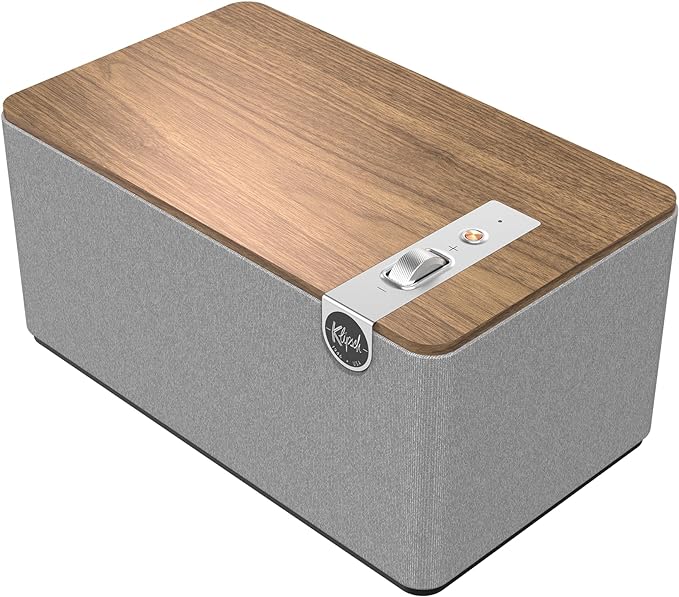 Klipsch The Three Plus Premium Bluetooth Speaker System, Walnut