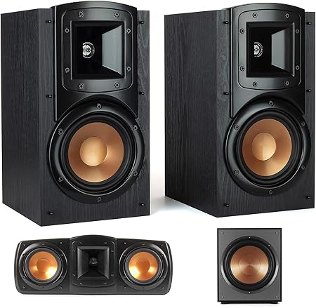 Klipsch B-200-BLACK Synergy Black Label Bookshelf Speakers